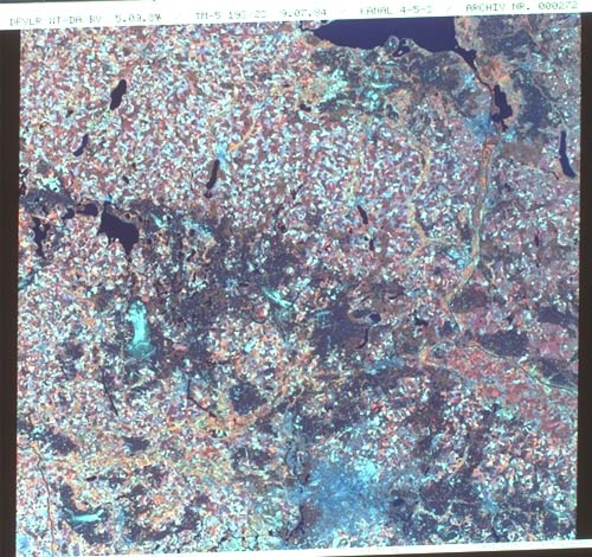 ERS-1 image of Berlin