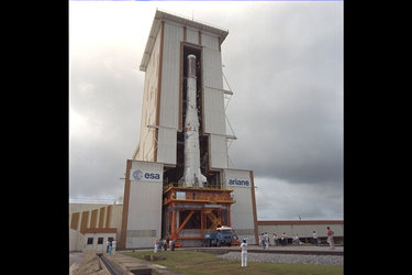 First roll-out at ELA-2 launch complex