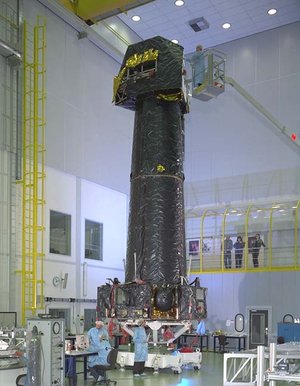 XMM STM assembly and testing at ESTEC