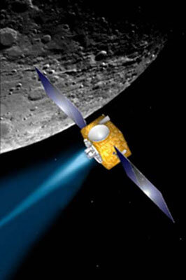 SMART-1 - künstlerische Darstellung