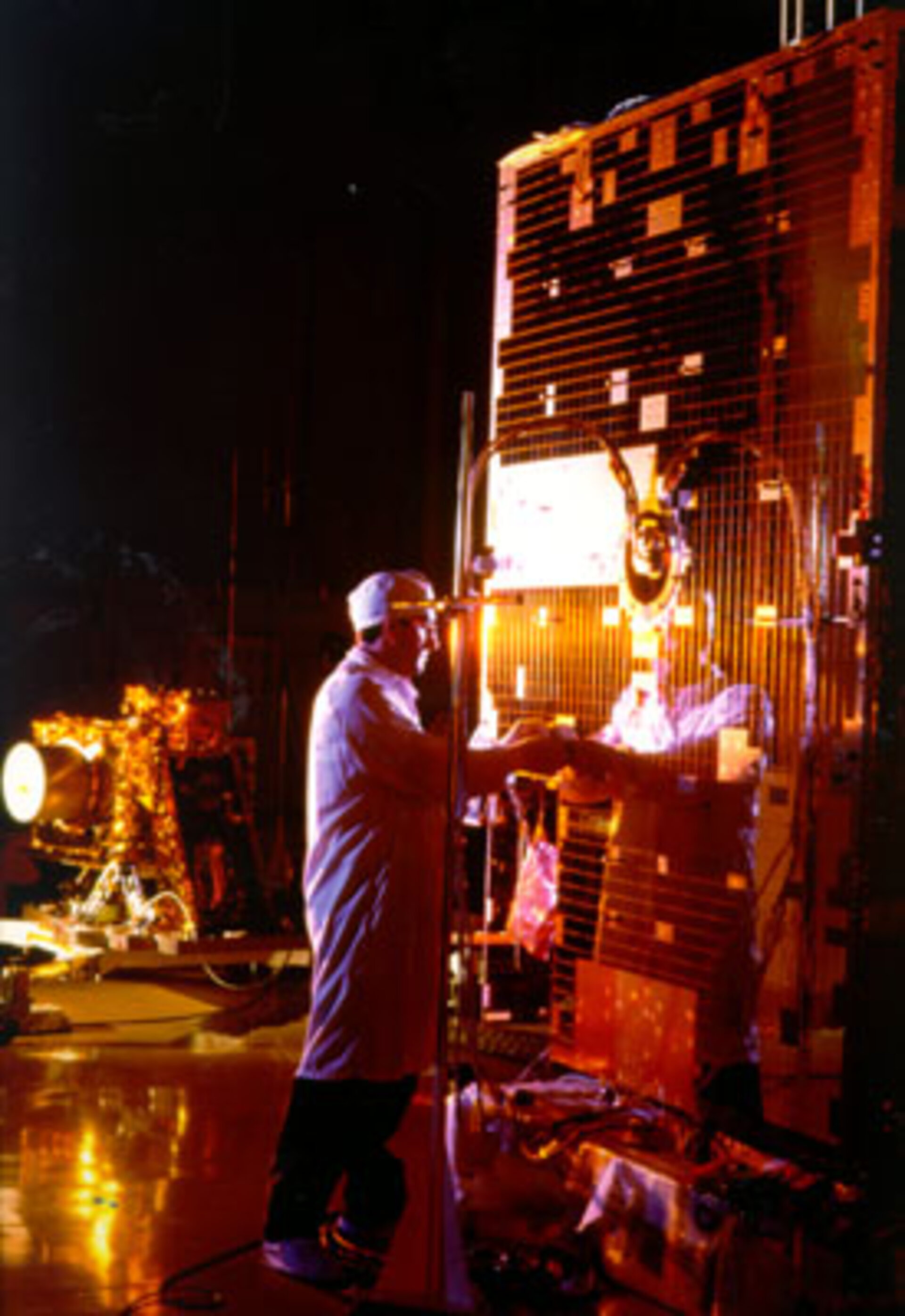 Artemis main structure before testing