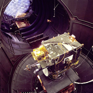 Artemis under test in ESTEC