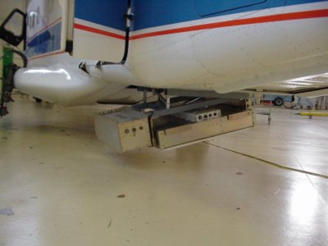 STARRS radiometer in data acquisition position.