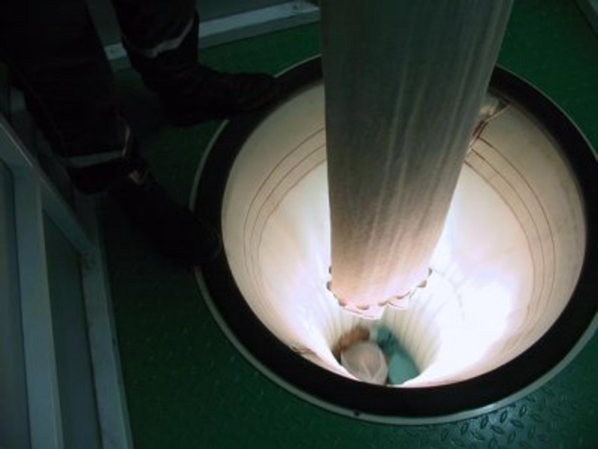 Evacuation training in Kourou