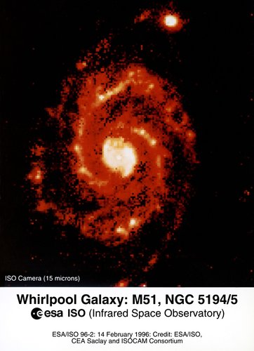ISO result : Whirlpool galaxy: M51, NCG 5194/5