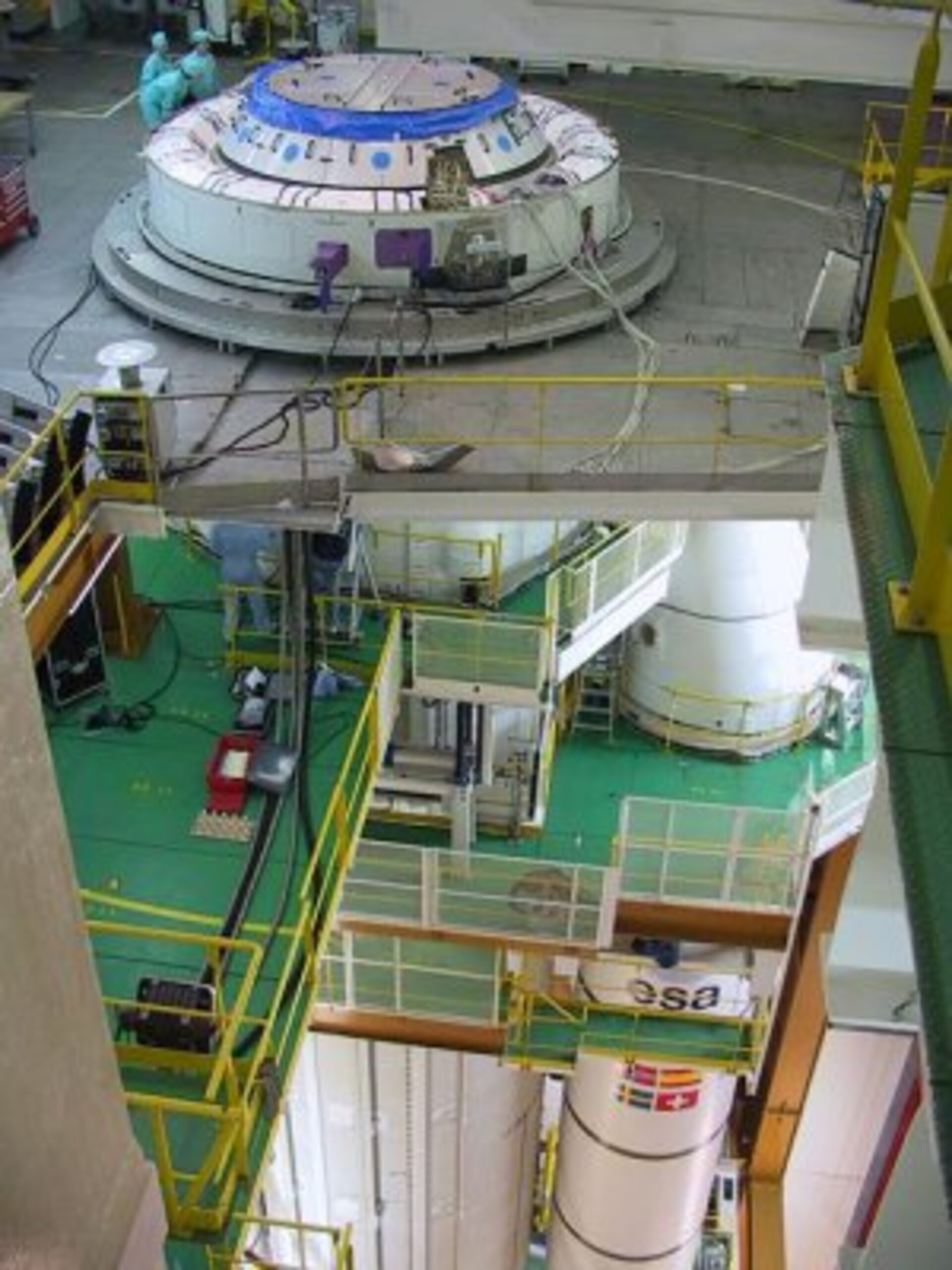 The launcher is almost ready for Envisat