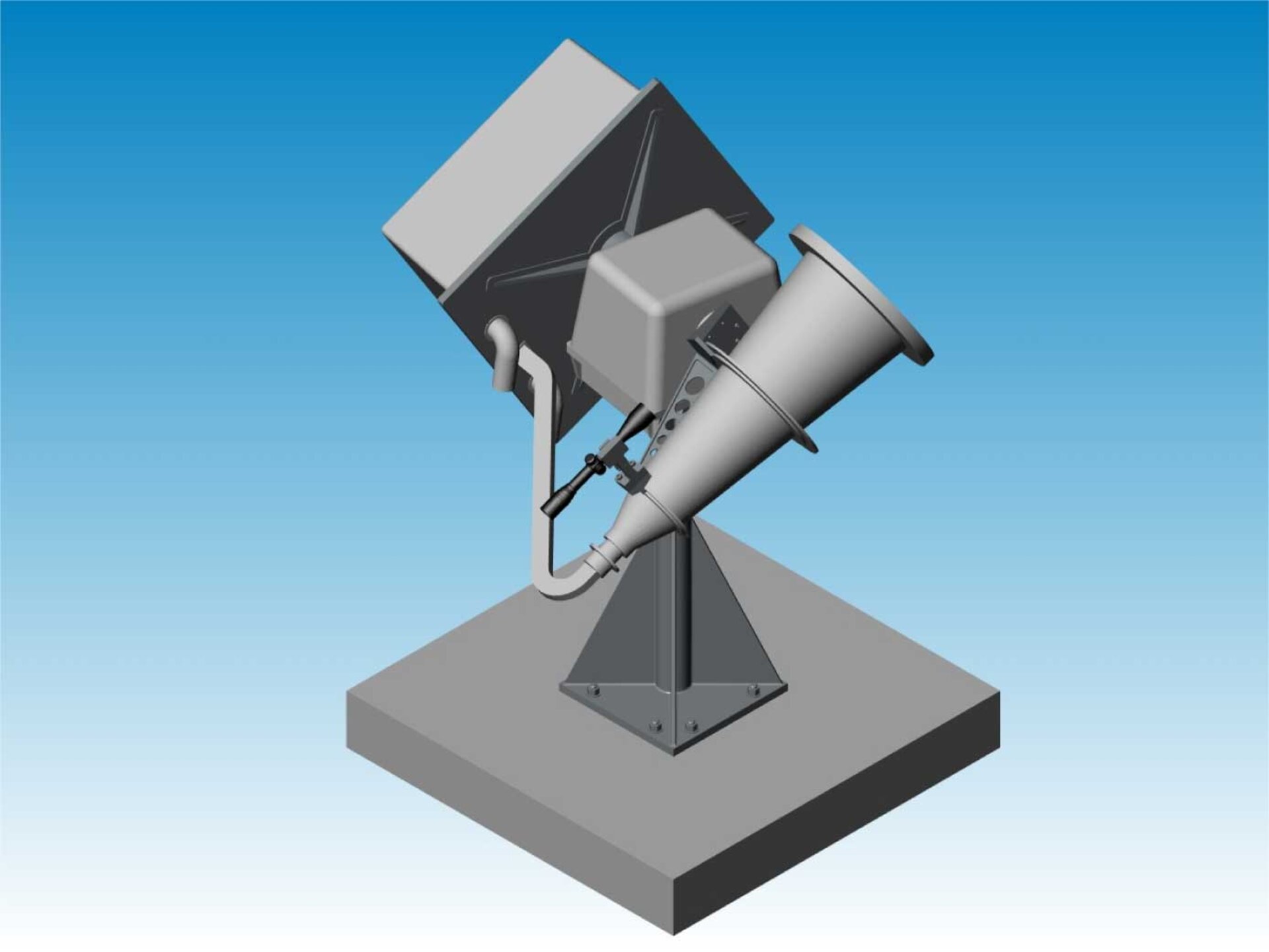 Artist's impression of an ASCAT transponder