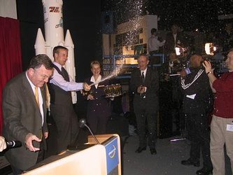 De nacht van Envisat