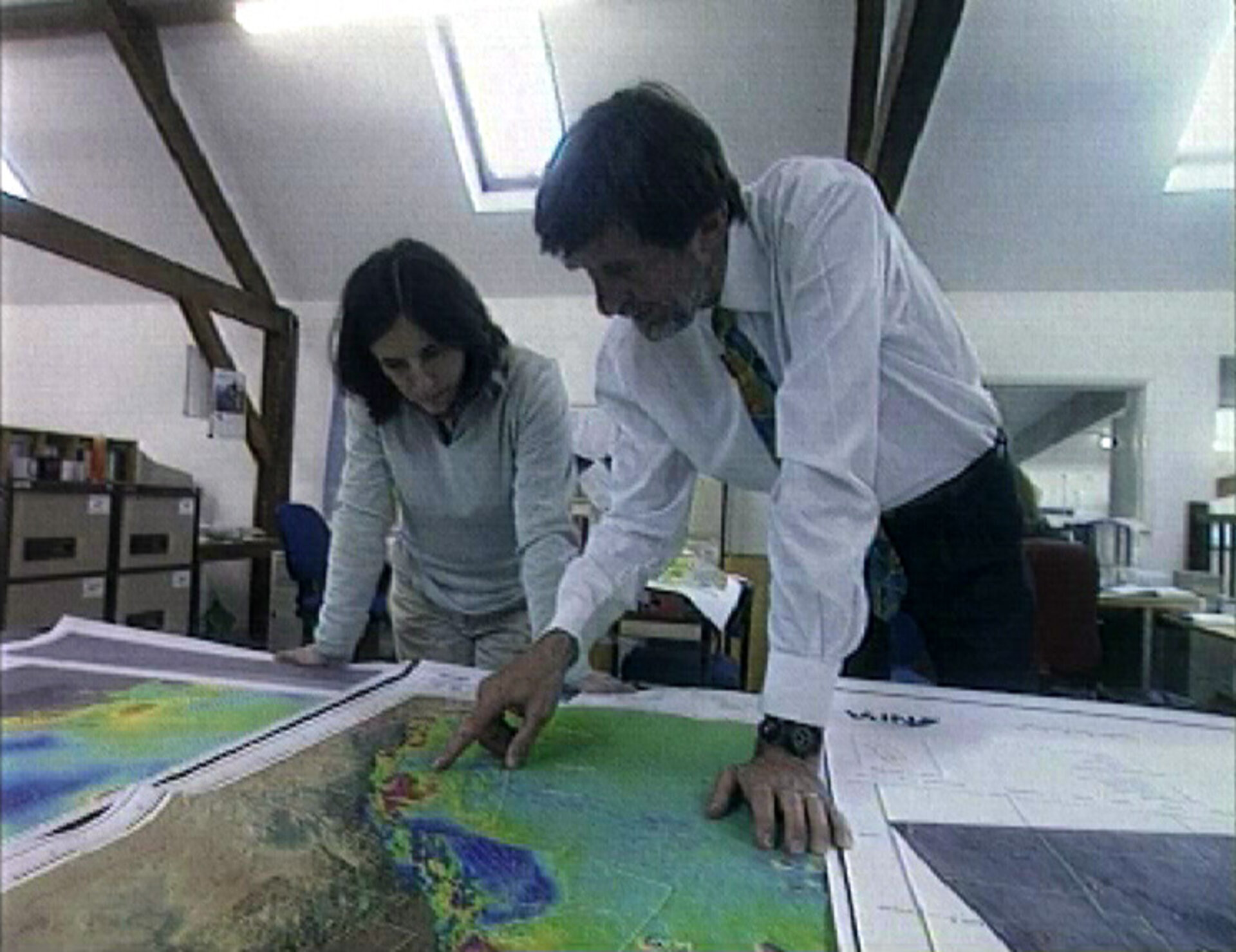 NPA staff at work in ESOC