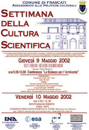 Poster of the events related to the 