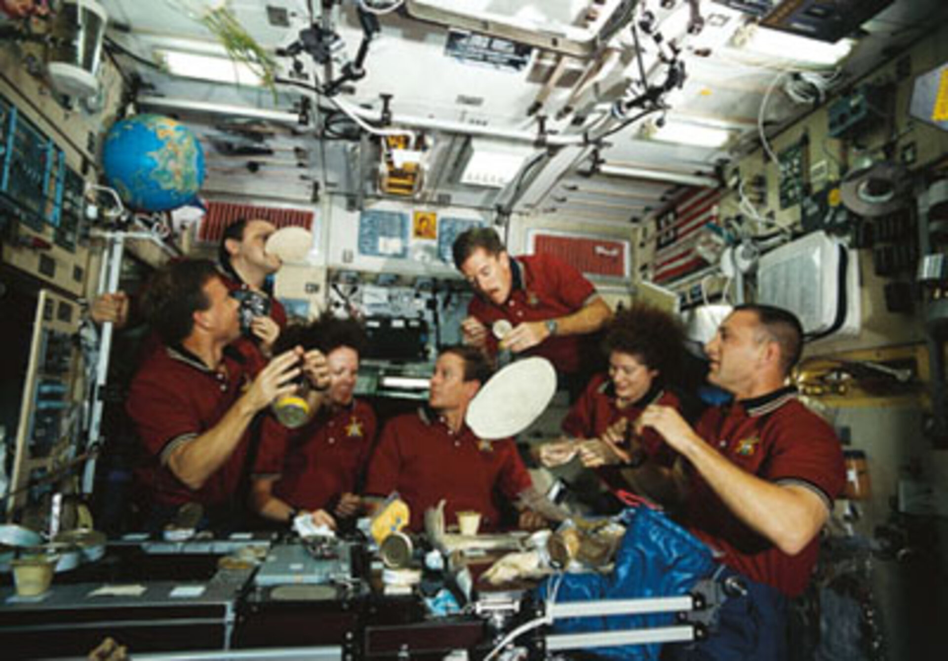 Entspanntes Leben an Bord