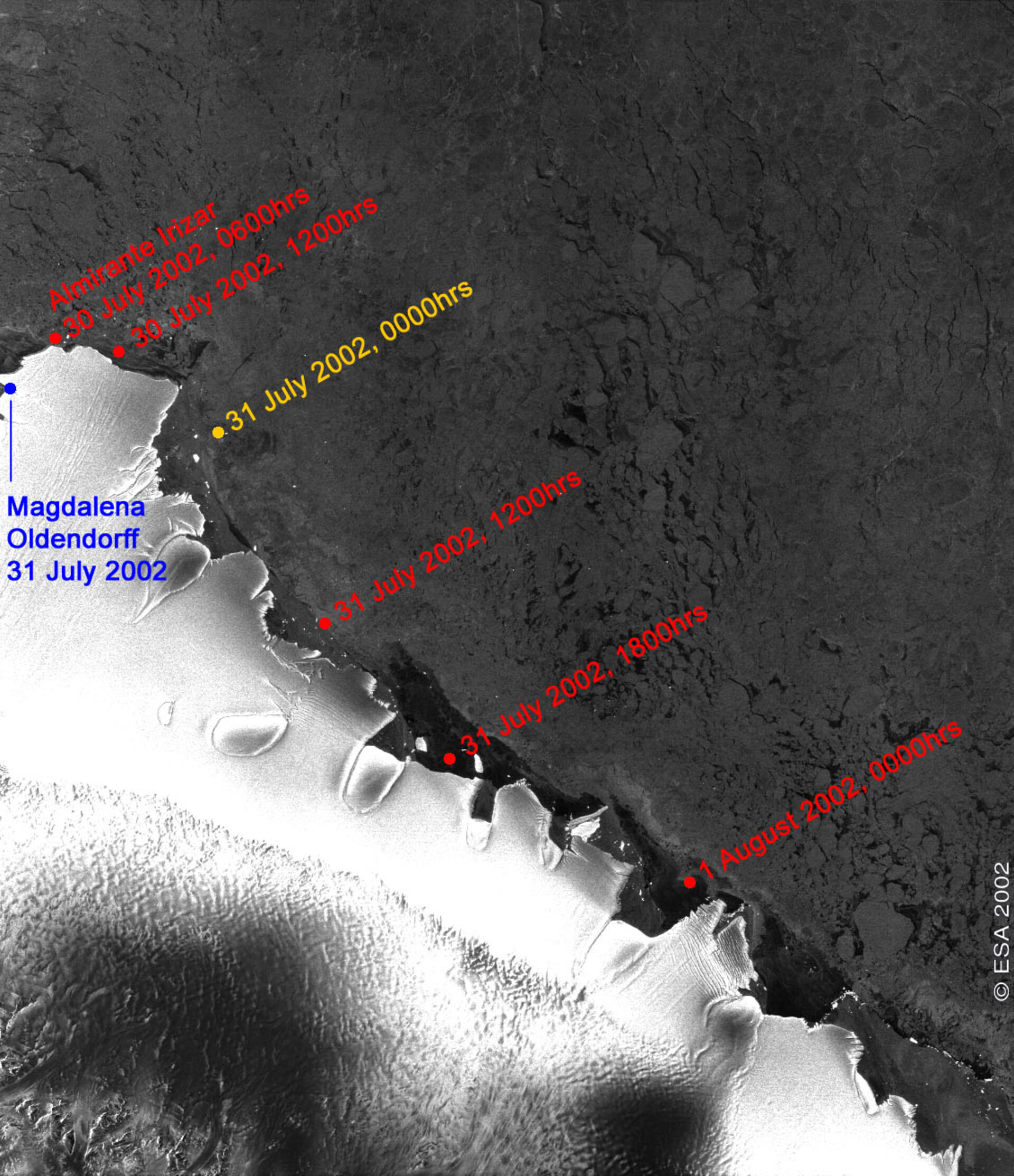 ASAR assists Antarctic rescue mission
