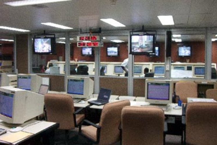 Aftellen in het Centre de Lancement 3