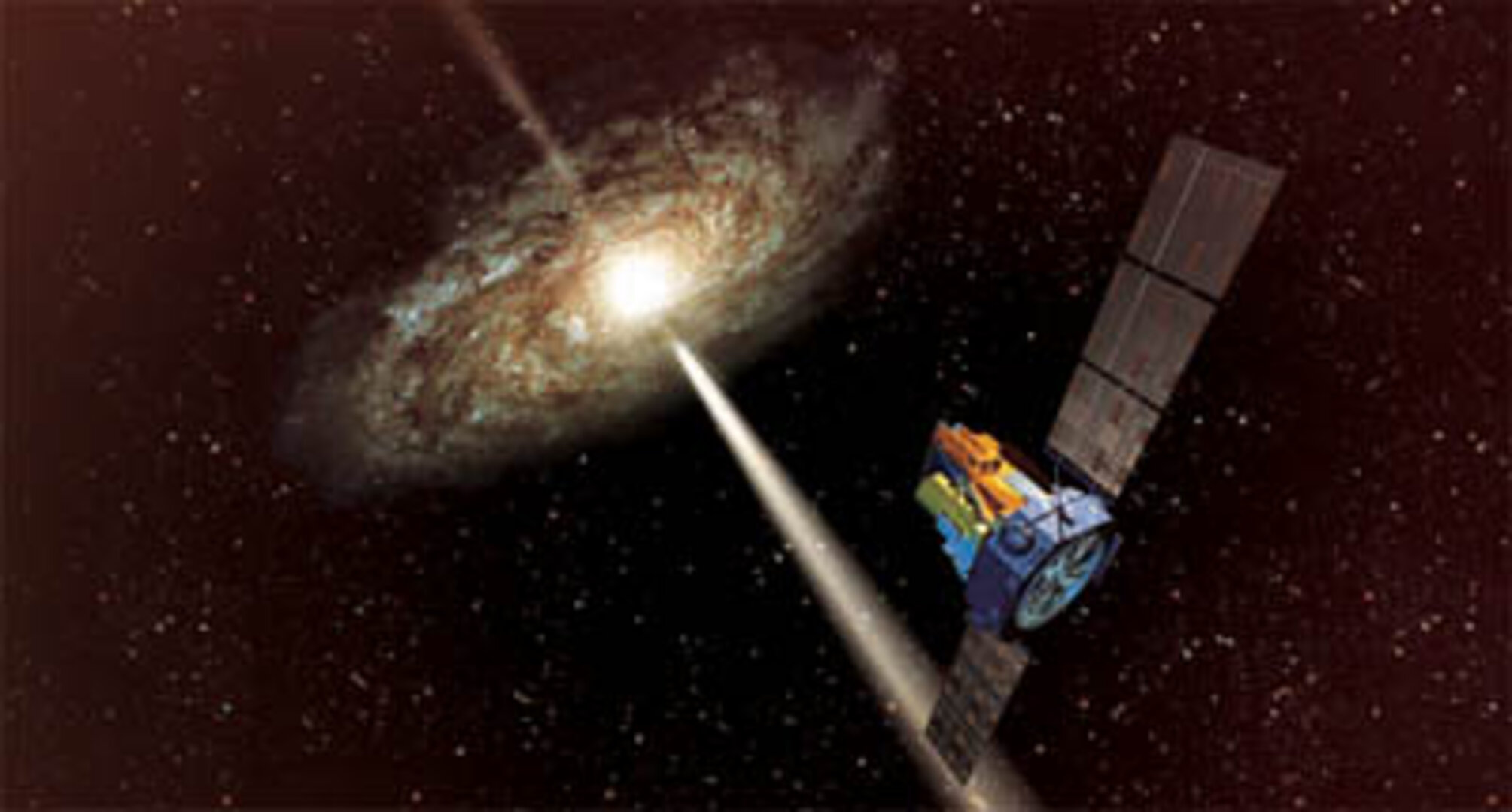 Aktiiviset galaksiytimet ovat yksi INTEGRALin kohde.