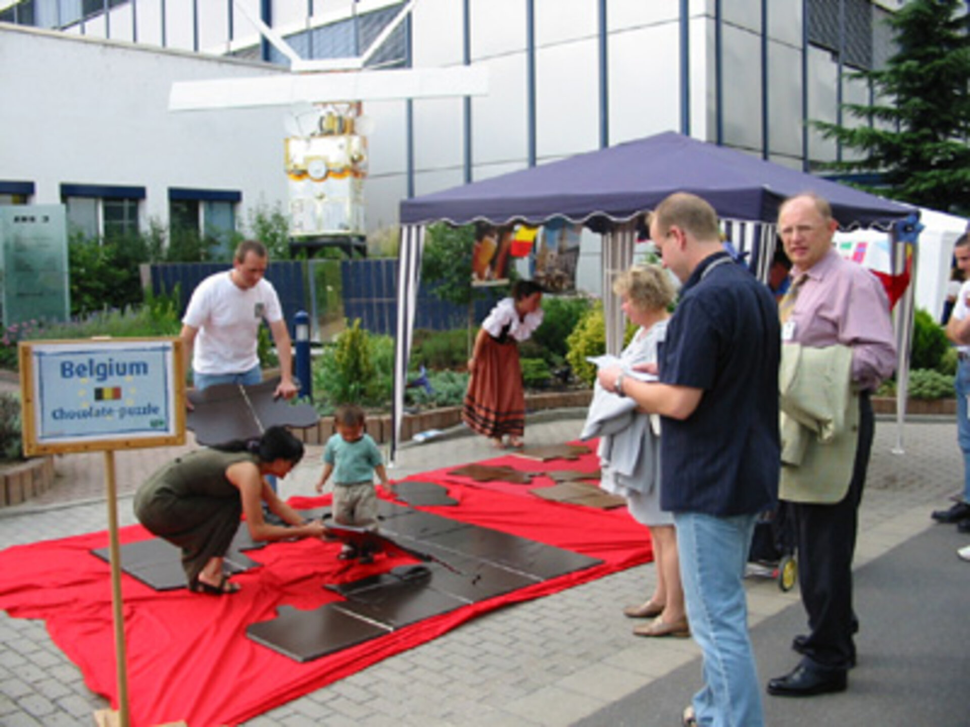 Der Stand von Belgien