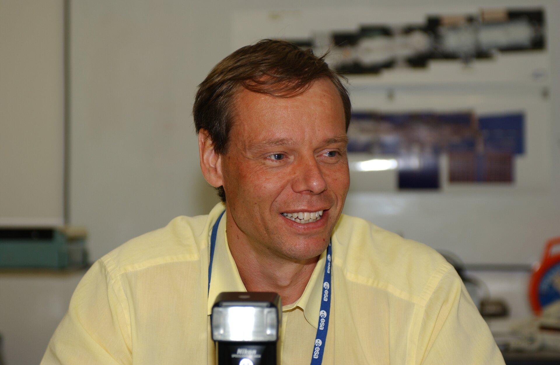 Christer Fuglesang förbereder sig inför uppdraget nästa år.