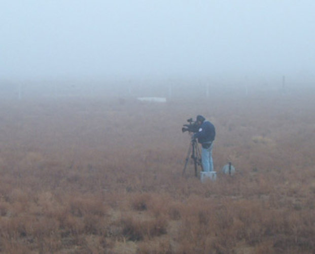 30 octobre. Où est le vaisseau Soyouz? Regardant en vain à travers la bruine