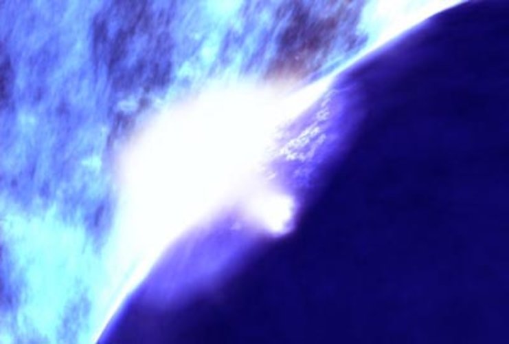 As gases build up on neutron stars, pressure rises and nuclear fusion occurs