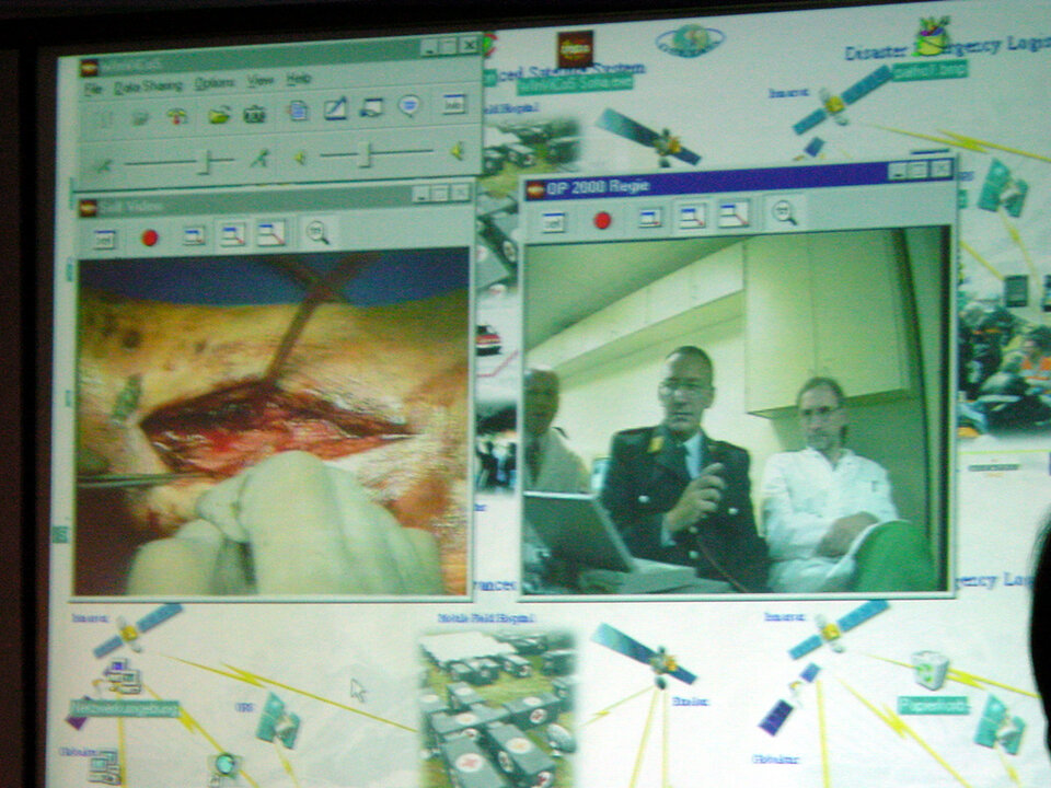 DELTASS-System in Betrieb