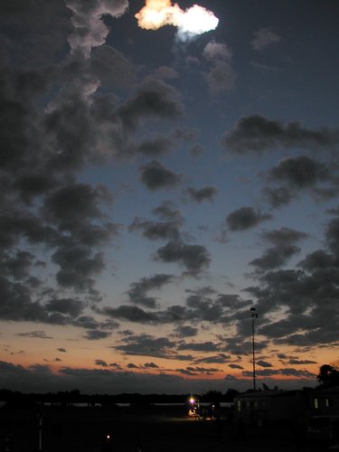 Colombia disappears into the distance