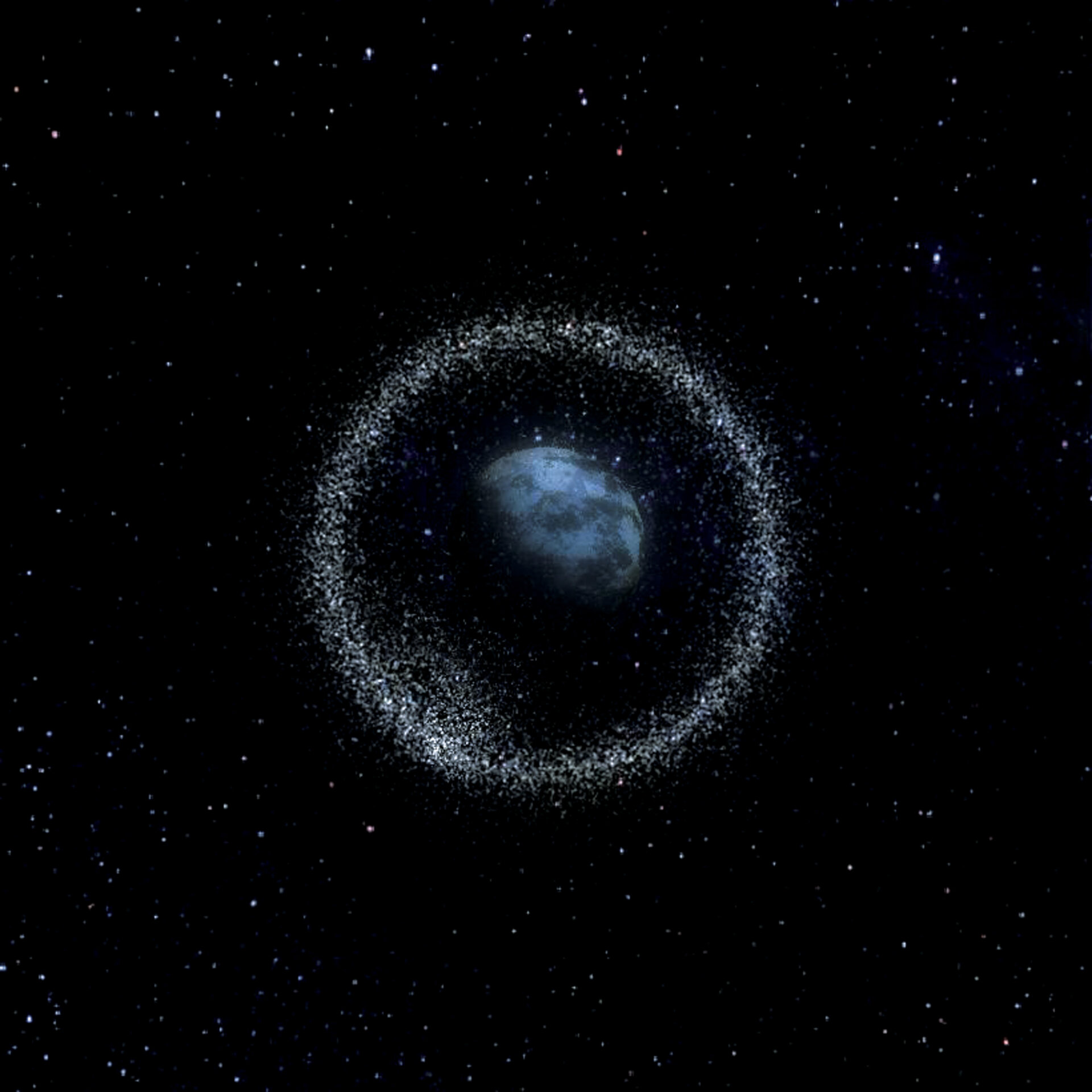 Scenario of the Moon's origin