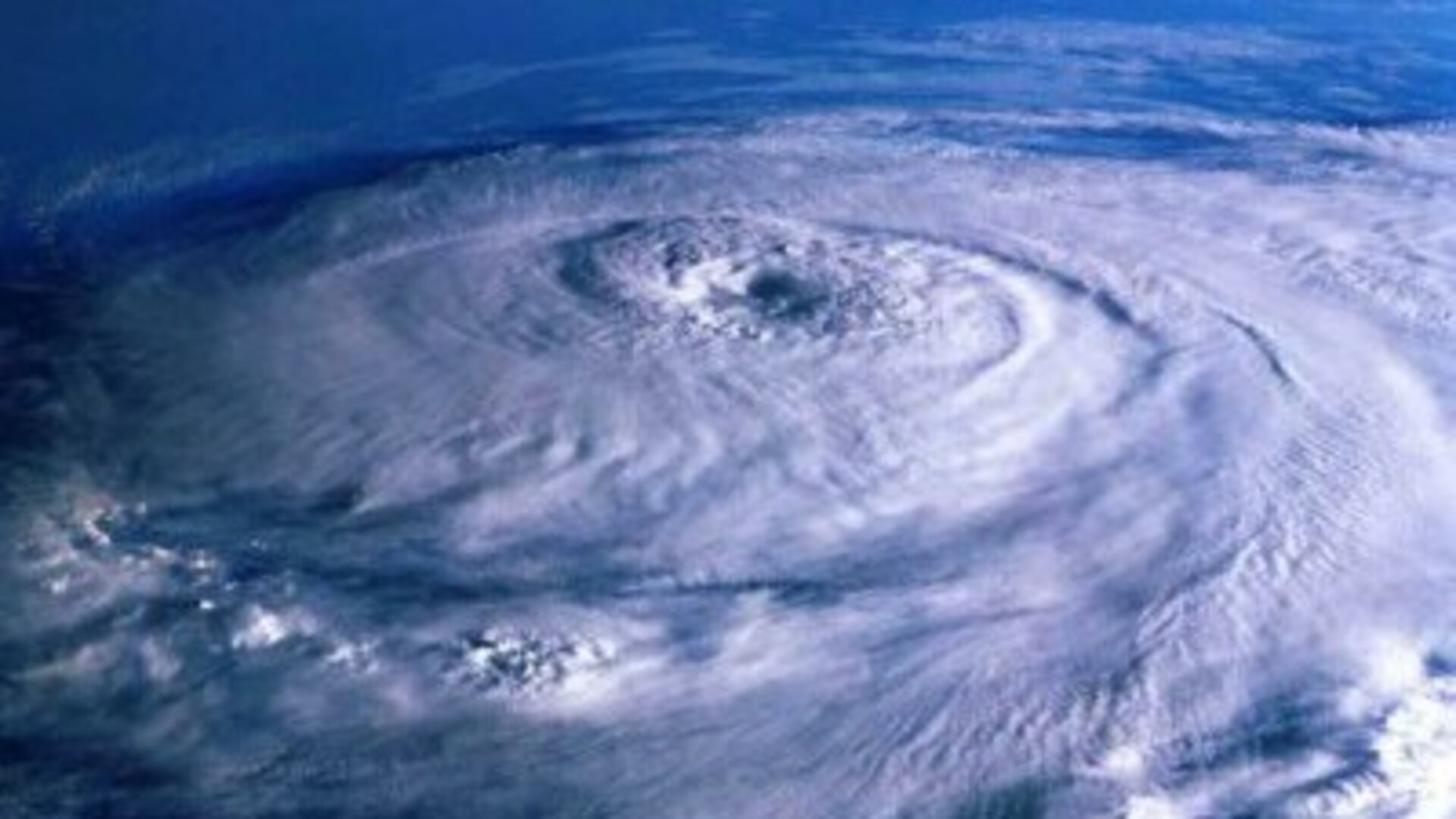 Hurricane from space