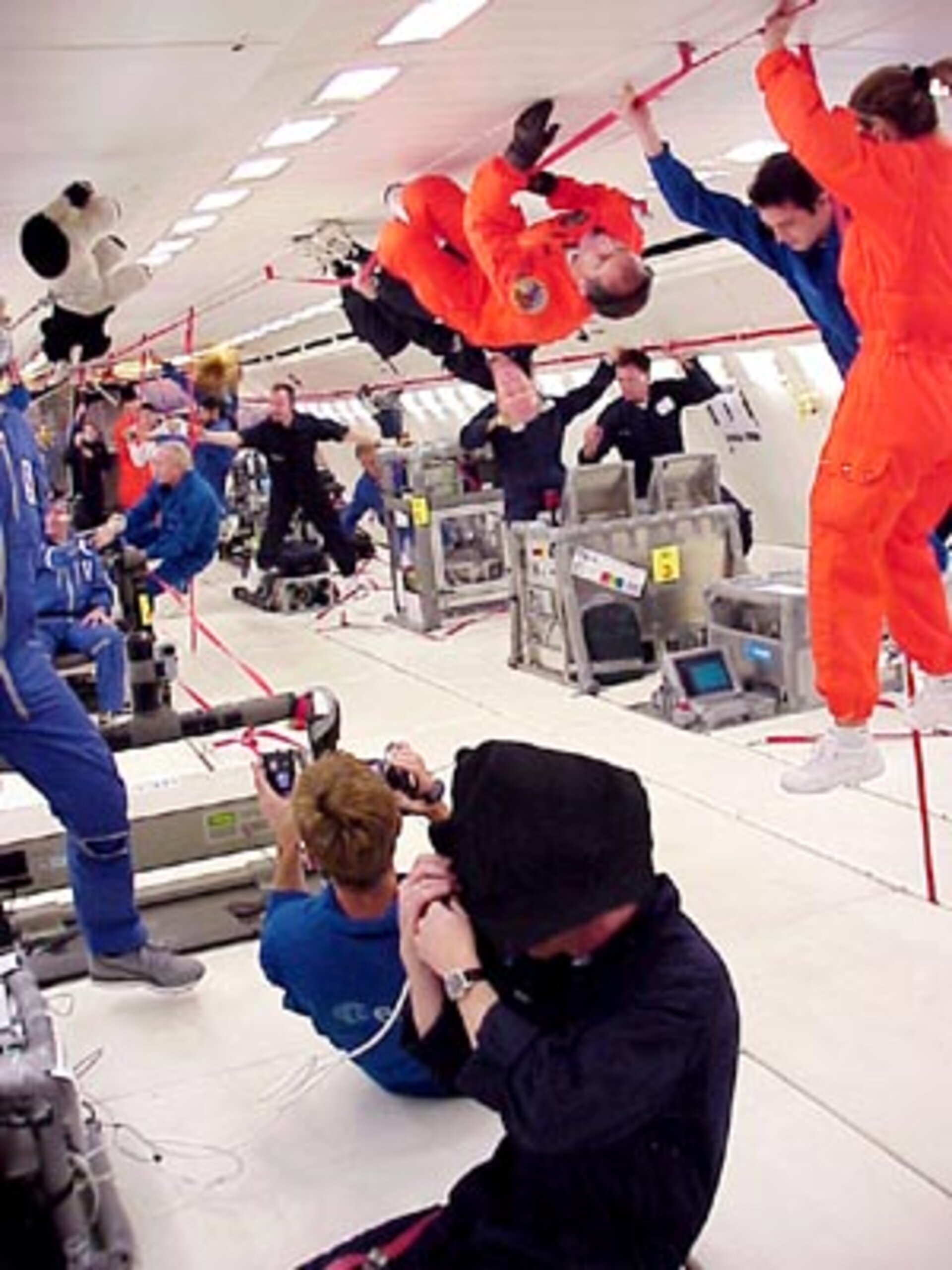 Dancing on the ceiling