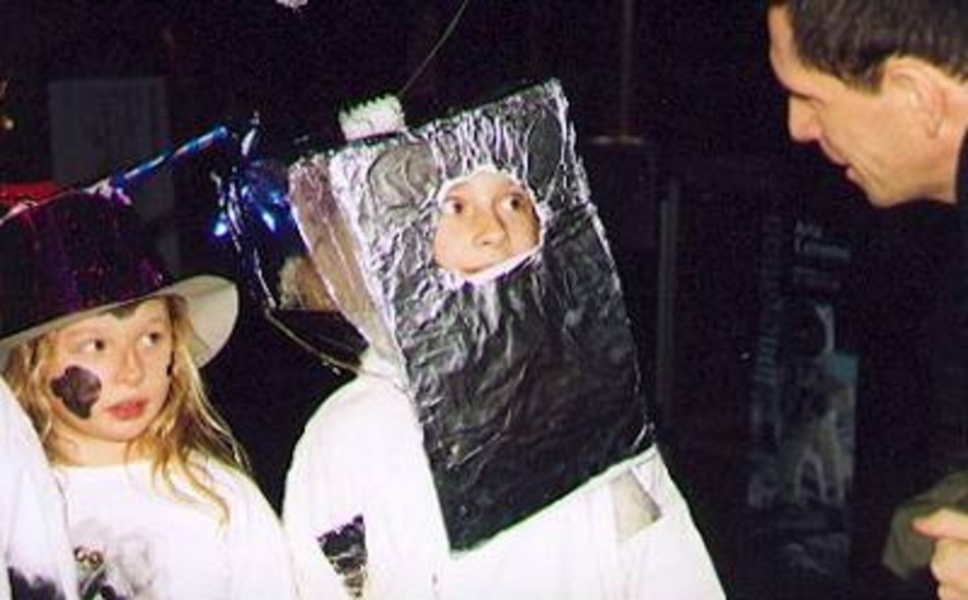 Rymdbarnen var huvudpersoner på Tekniska museet