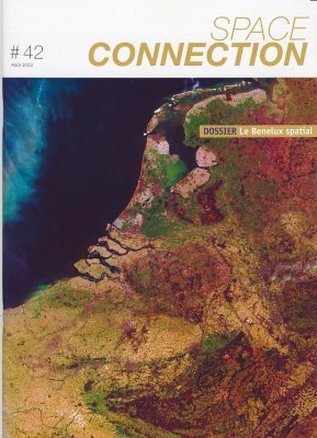 De Benelux, gezien vanuit de ruimte