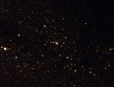 Close-up of the Supernova 1993J explosion site (ACS/HRC image)