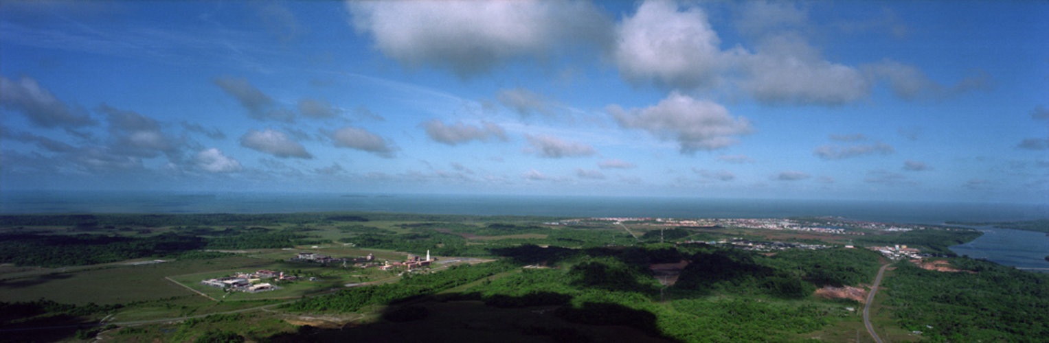 Panoramic view of the eastern part of the CSG