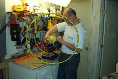 Een Vlaamse Marsreiziger aan het werk