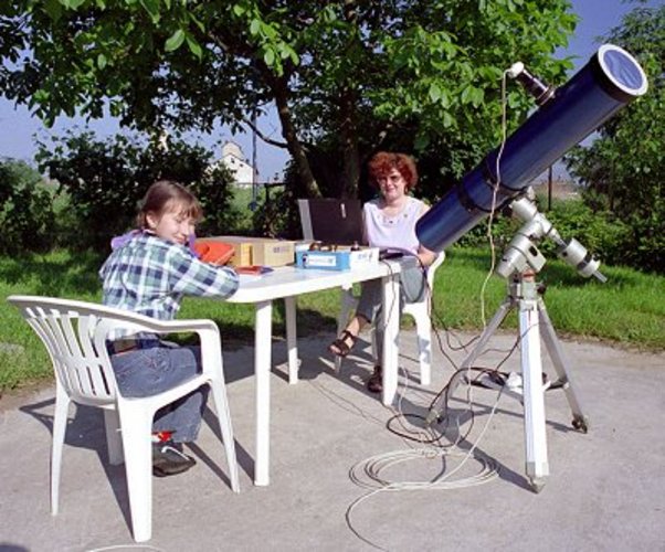 Tomáš was helped by his wife Gitka, and their 7 year old daughter, Zuzka