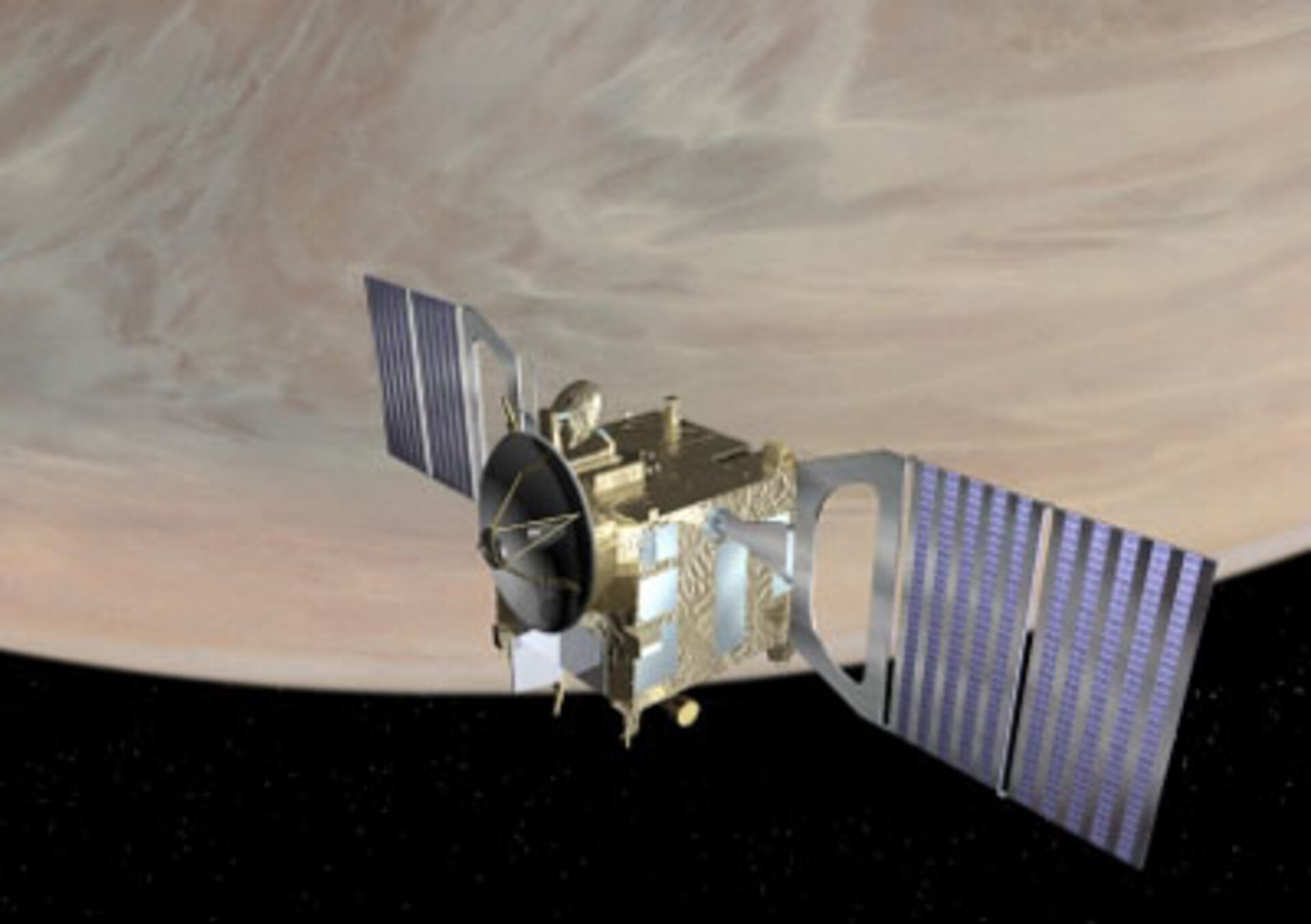 Venus Express vor dem Planeten der Liebe