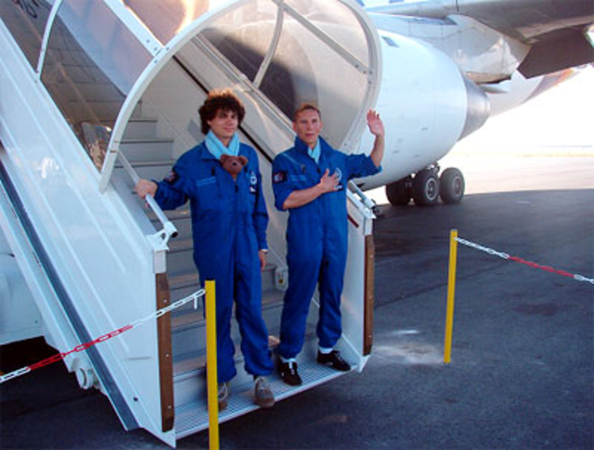 Two members of Team 1106