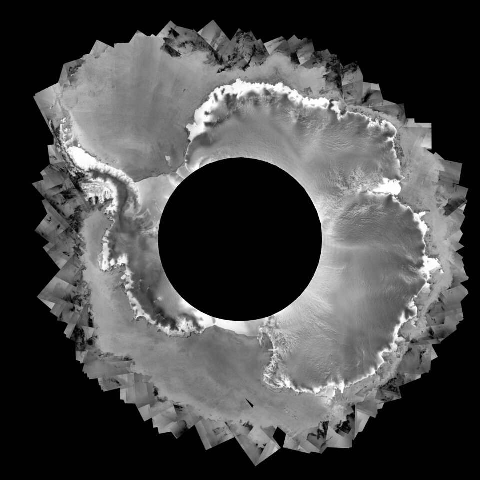 Envisat mosaic of Antarctica