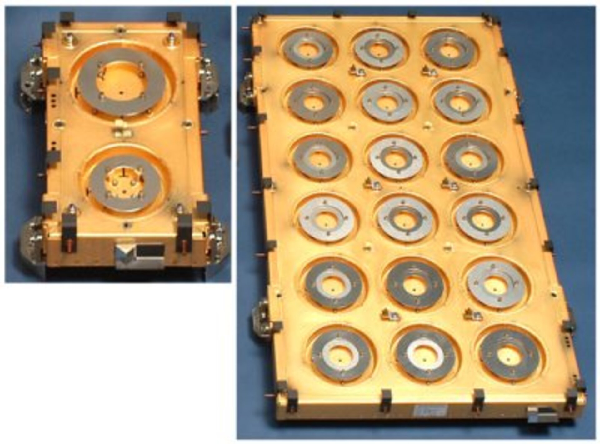 GRAS's GZA (left) and GVA/GAVA (right) antennas