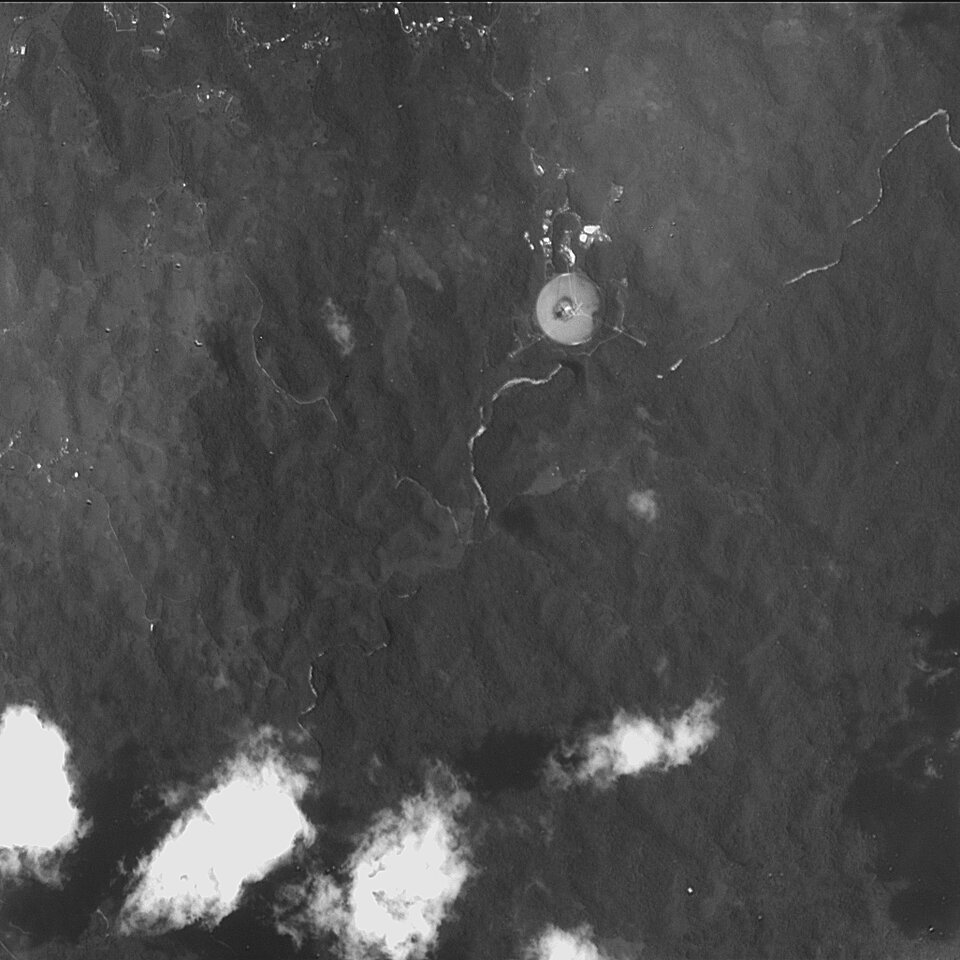 Arecibon radioteleskooppi Puerto Ricossa