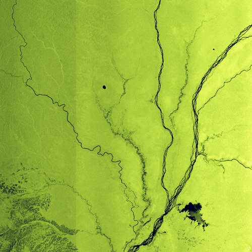 Lake Tumba and Congo River