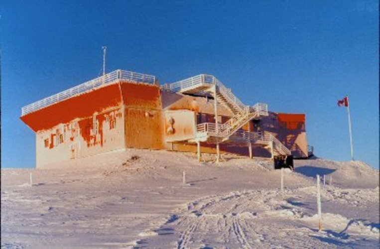 Eureka measurement station in the Canadian Arctic