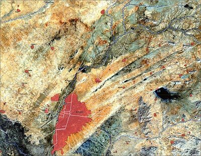 Map of Al Fashir area