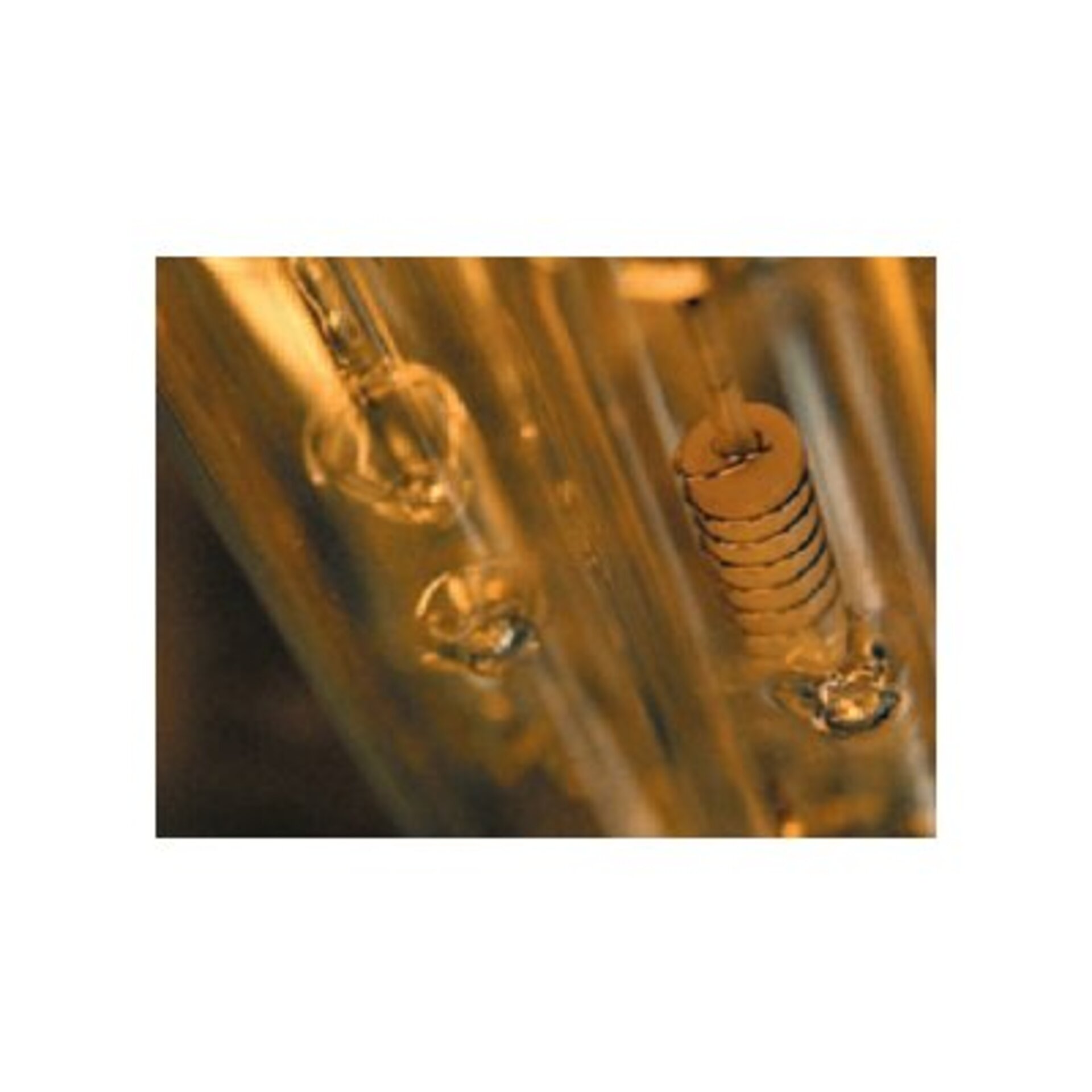 The plasma lamps were tested on the ISS