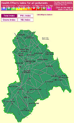 YourAir forecast for Croydon