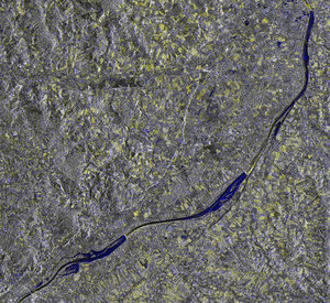 ERS-2 detail of the Inn River