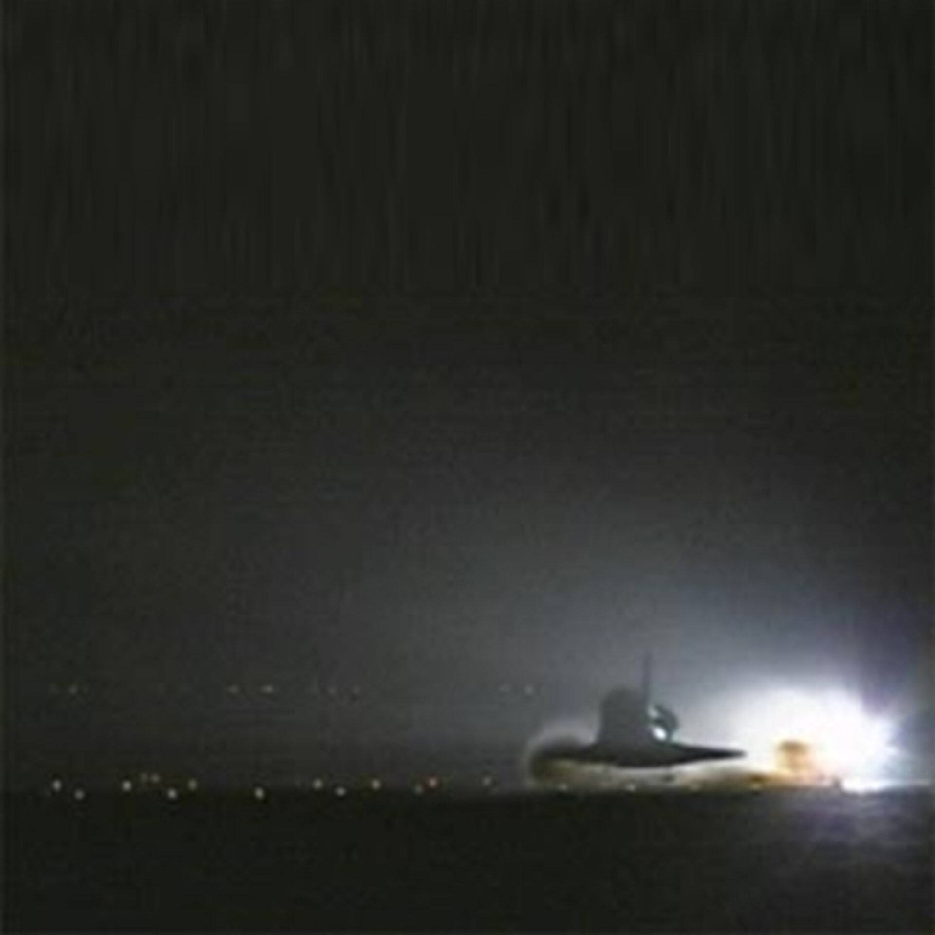 Landing of Discovery 9 August