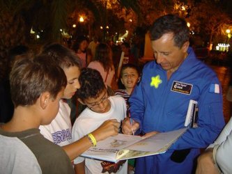 Michel Tognini no Jardim das Palmeiras em Tavira