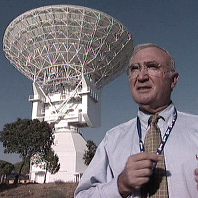 V. Claros-Guerra at ESTRACK Cebreros station in 2005