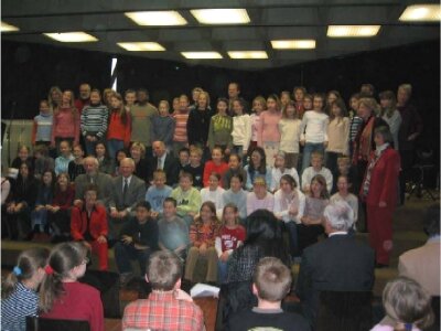 Teilnehmer des Schülerwettbewerbs 2004