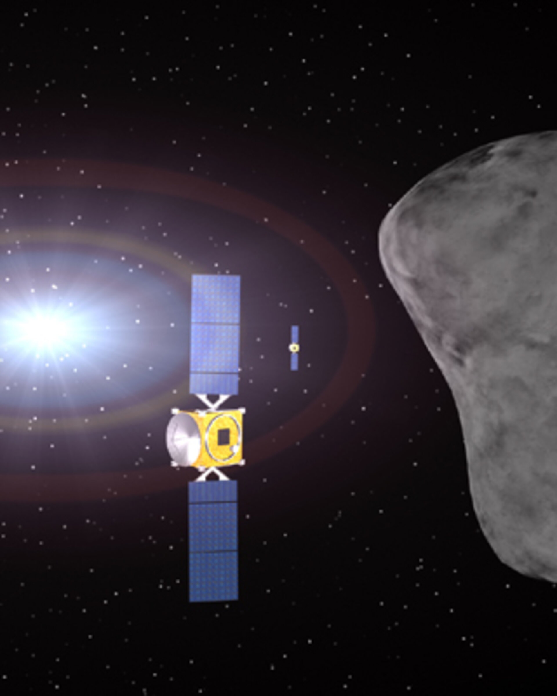 Artist’s impression of the Don Quijote Mission