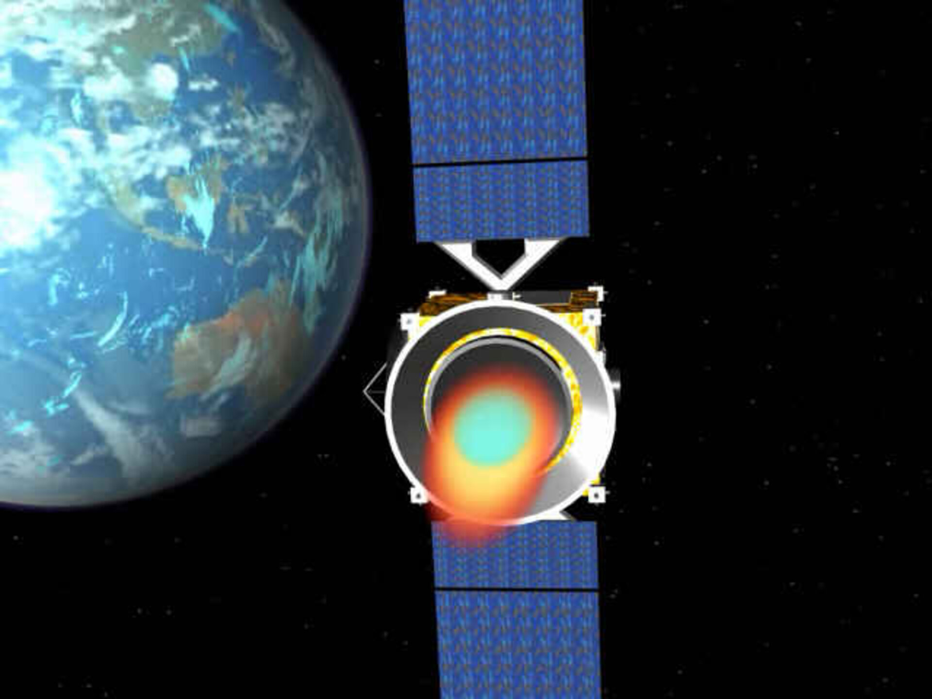 View of the Earth from Don Quijote